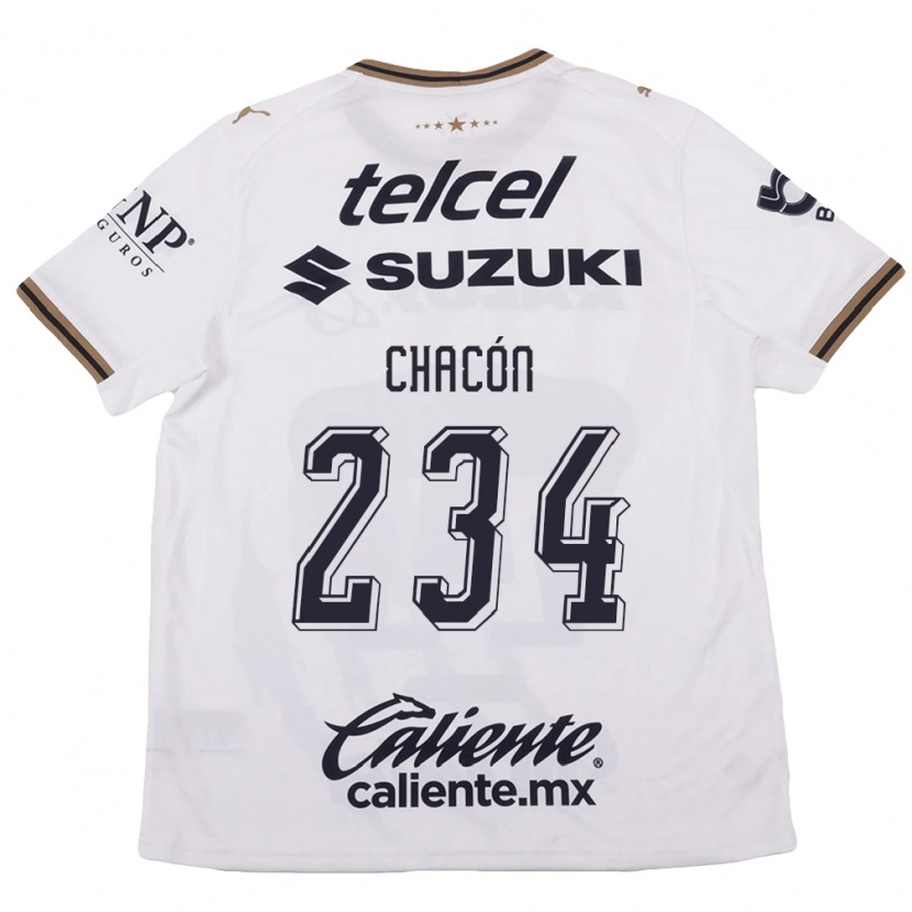 Danxen Herren Nicolás Chacón #234 Weiß Schwarz Braun Auswärtstrikot Trikot 2026/27 T-Shirt Österreich