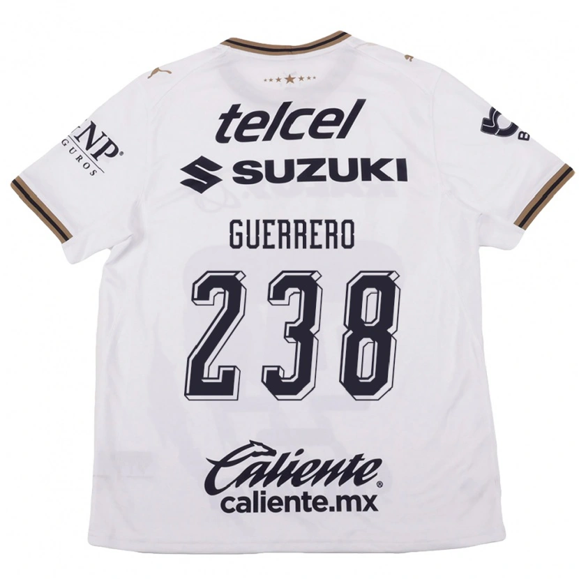 Danxen Herren André Guerrero #238 Weiß Schwarz Braun Auswärtstrikot Trikot 2026/27 T-Shirt Österreich