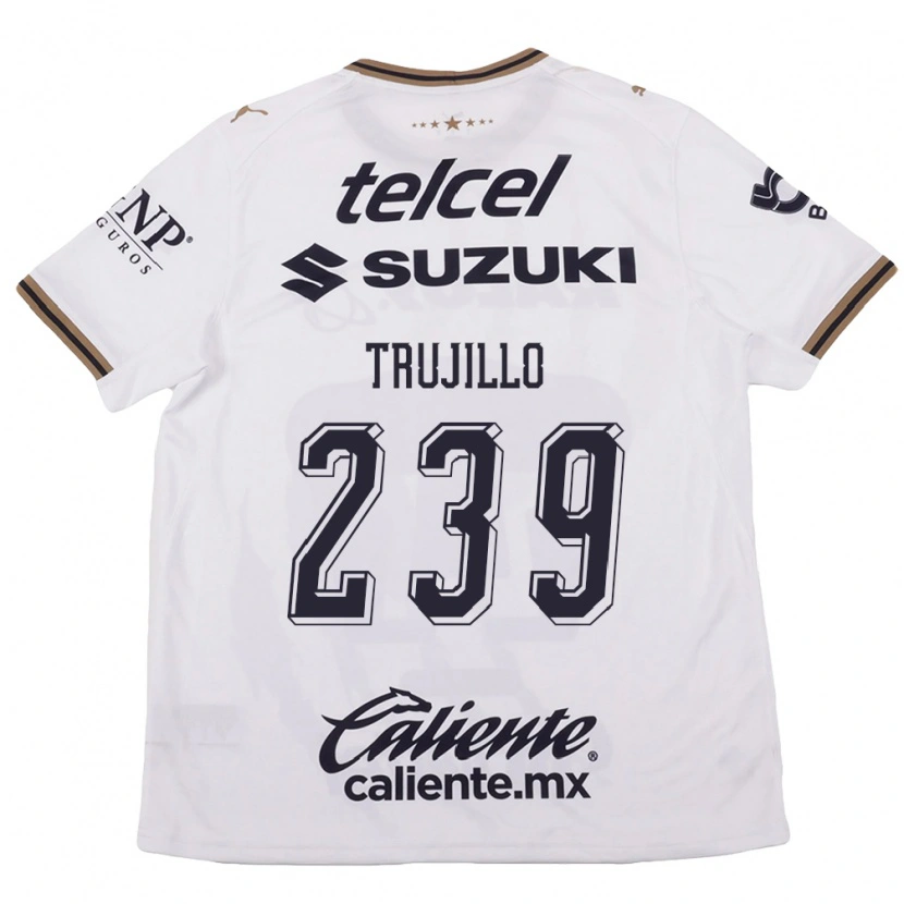 Danxen Herren Axel Trujillo #239 Weiß Schwarz Braun Auswärtstrikot Trikot 2026/27 T-Shirt Österreich