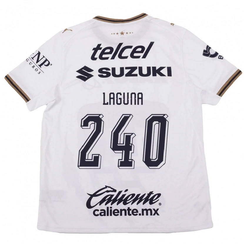 Danxen Herren Diego Laguna #240 Weiß Schwarz Braun Auswärtstrikot Trikot 2026/27 T-Shirt Österreich