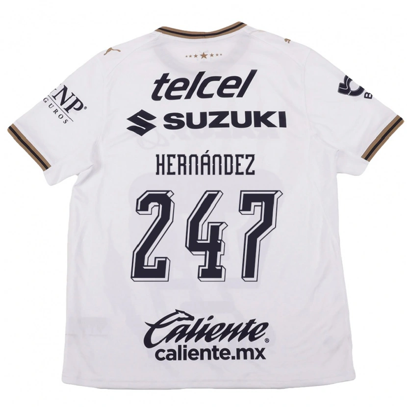 Danxen Herren Oswaldo Hernández #247 Weiß Schwarz Braun Auswärtstrikot Trikot 2026/27 T-Shirt Österreich