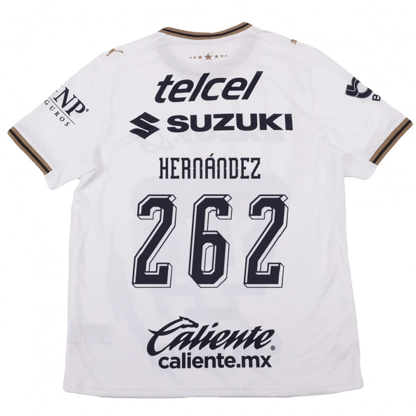 Danxen Herren Roberto Hernández #262 Weiß Schwarz Braun Auswärtstrikot Trikot 2026/27 T-Shirt Österreich