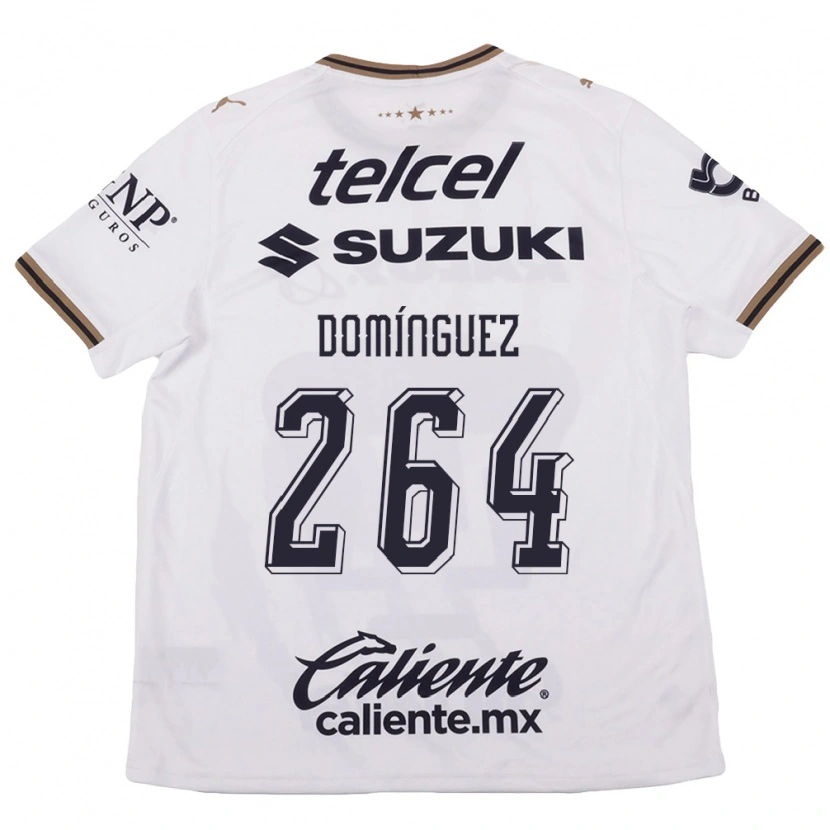 Danxen Herren Gerardo Domínguez #264 Weiß Schwarz Braun Auswärtstrikot Trikot 2026/27 T-Shirt Österreich