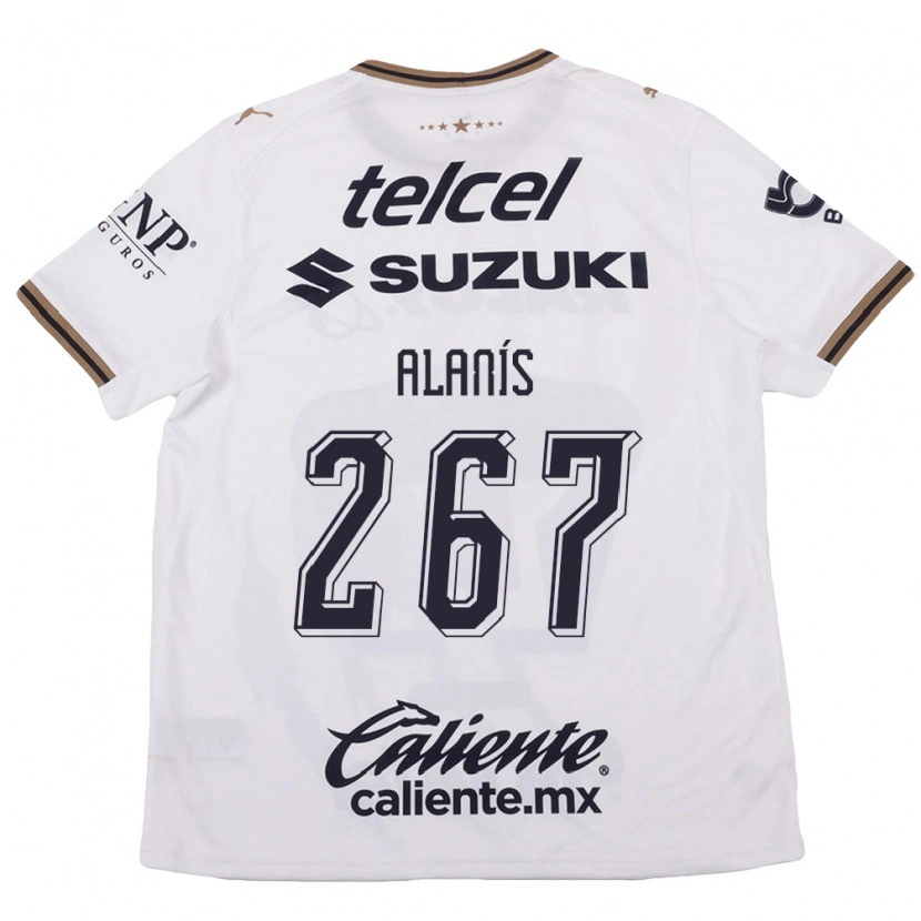 Danxen Herren Whittingham Alanís #267 Weiß Schwarz Braun Auswärtstrikot Trikot 2026/27 T-Shirt Österreich