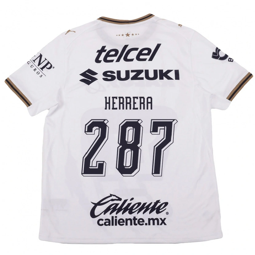 Danxen Herren Sebastián Herrera #287 Weiß Schwarz Braun Auswärtstrikot Trikot 2026/27 T-Shirt Österreich