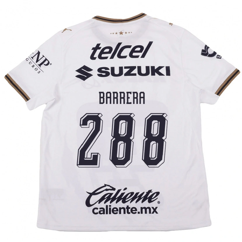Danxen Herren Diego Barrera #288 Weiß Schwarz Braun Auswärtstrikot Trikot 2026/27 T-Shirt Österreich
