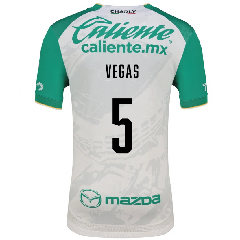 Danxen Herren Sebastián Vegas #5 Hellgrün Weiß Auswärtstrikot Trikot 2026/27 T-Shirt Österreich