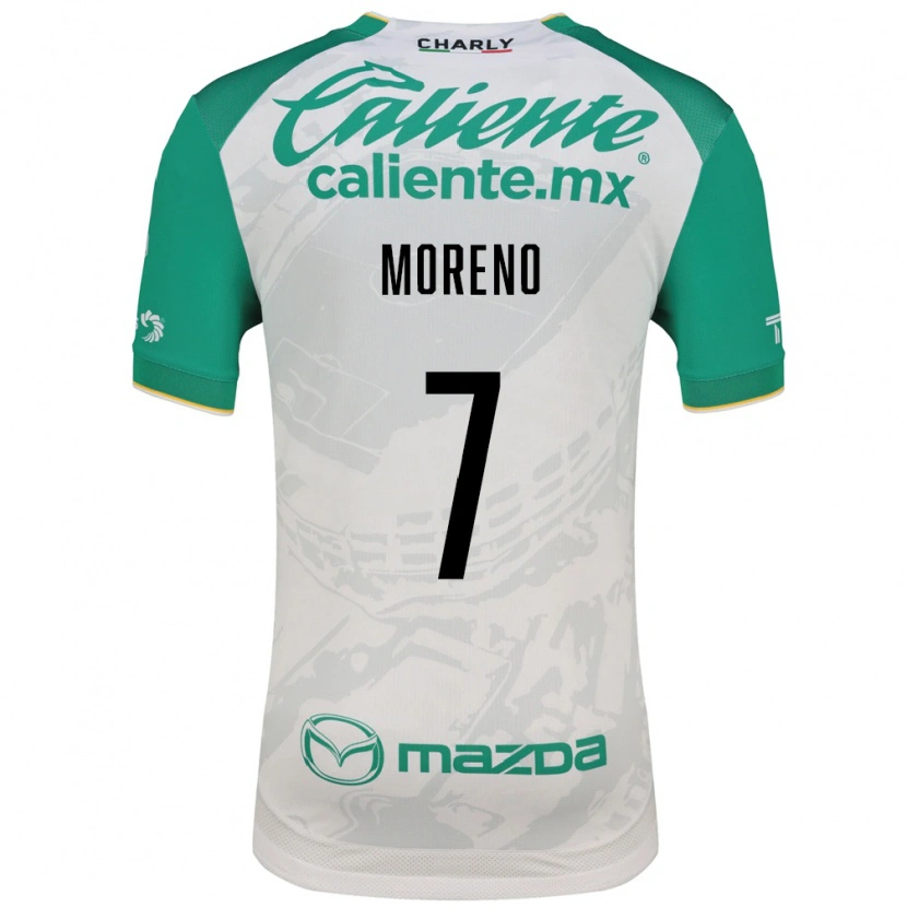 Danxen Herren Iván Moreno #7 Hellgrün Weiß Auswärtstrikot Trikot 2026/27 T-Shirt Österreich