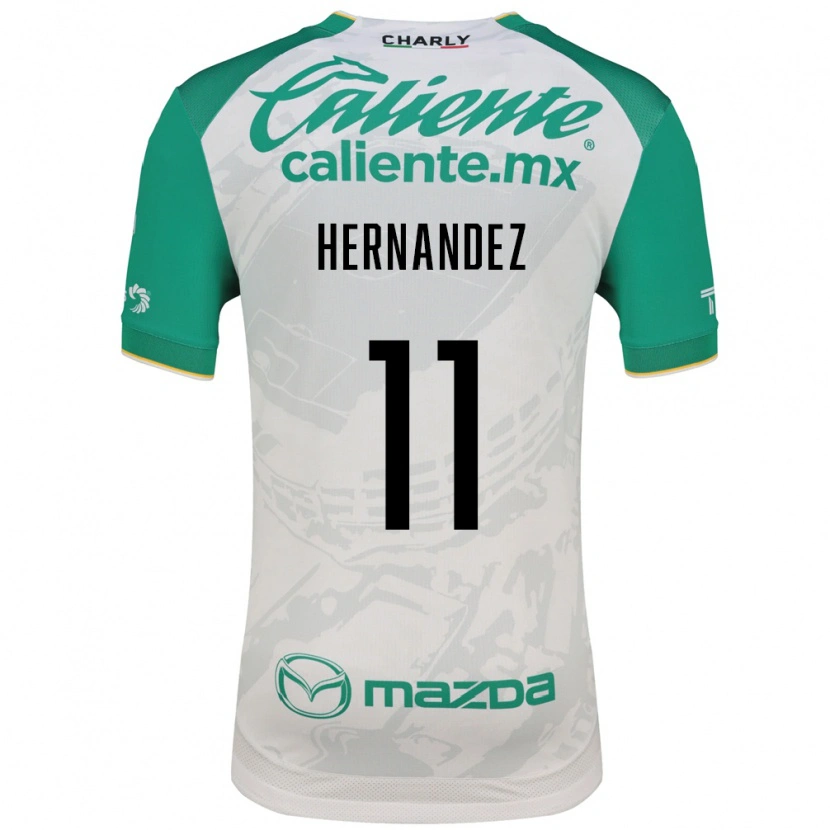 Danxen Herren Elías Hernández #11 Hellgrün Weiß Auswärtstrikot Trikot 2026/27 T-Shirt Österreich