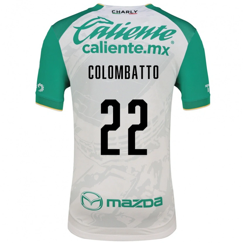 Danxen Herren Santiago Colombatto #22 Hellgrün Weiß Auswärtstrikot Trikot 2026/27 T-Shirt Österreich