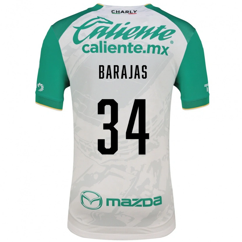 Danxen Herren Víctor Barajas #34 Hellgrün Weiß Auswärtstrikot Trikot 2026/27 T-Shirt Österreich