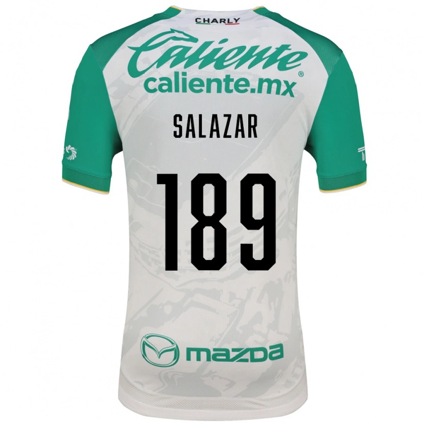 Danxen Herren José Salazar #189 Hellgrün Weiß Auswärtstrikot Trikot 2026/27 T-Shirt Österreich