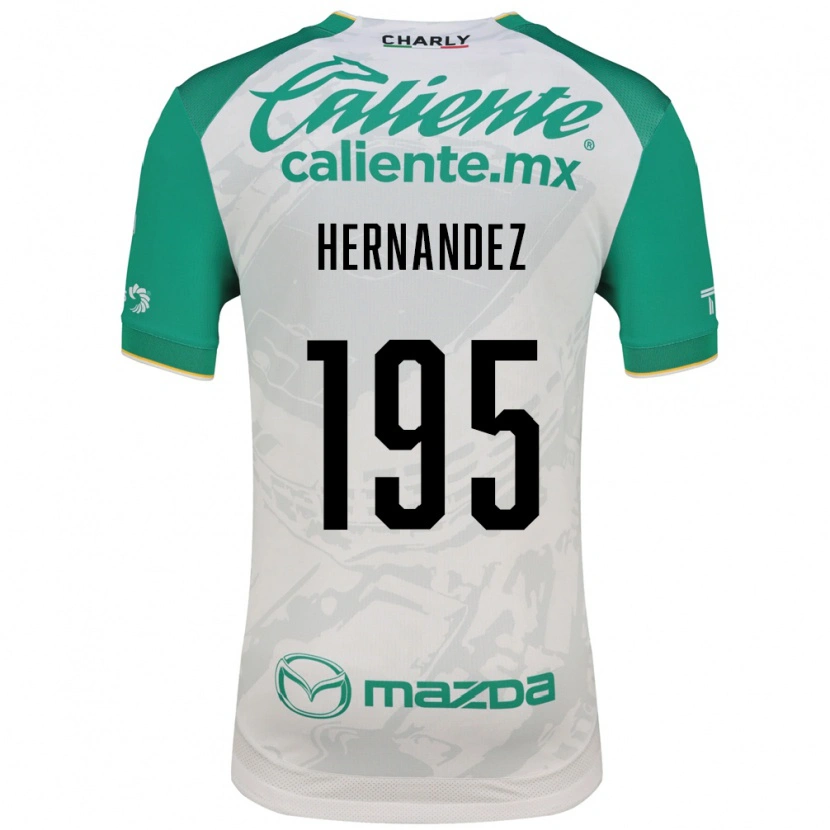 Danxen Herren Fernando Hernández #195 Hellgrün Weiß Auswärtstrikot Trikot 2026/27 T-Shirt Österreich