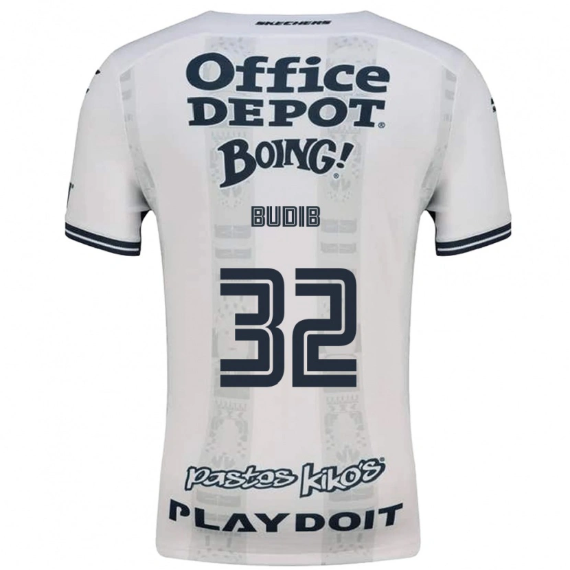 Danxen Herren Pedro Budib #32 Rot Weiß Schwarz Auswärtstrikot Trikot 2026/27 T-Shirt Österreich