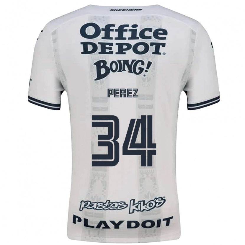 Danxen Herren Julio Pérez #34 Rot Weiß Schwarz Auswärtstrikot Trikot 2026/27 T-Shirt Österreich