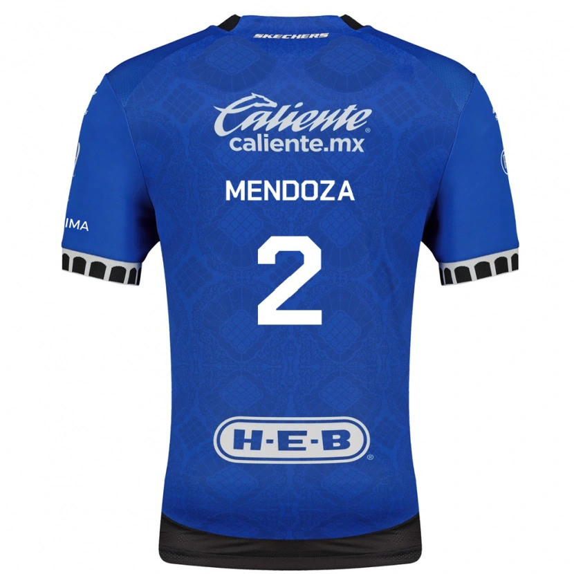 Danxen Herren Omar Mendoza #2 Königsblau Weiß Schwarz Auswärtstrikot Trikot 2026/27 T-Shirt Österreich