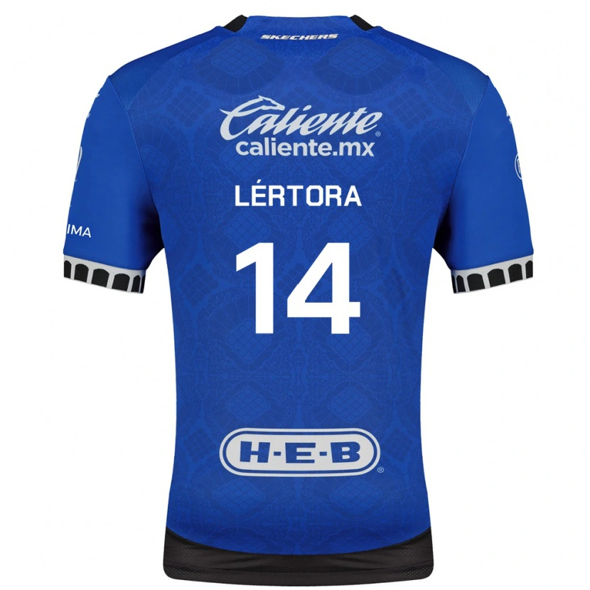 Danxen Herren Federico Lértora #14 Königsblau Weiß Schwarz Auswärtstrikot Trikot 2026/27 T-Shirt Österreich