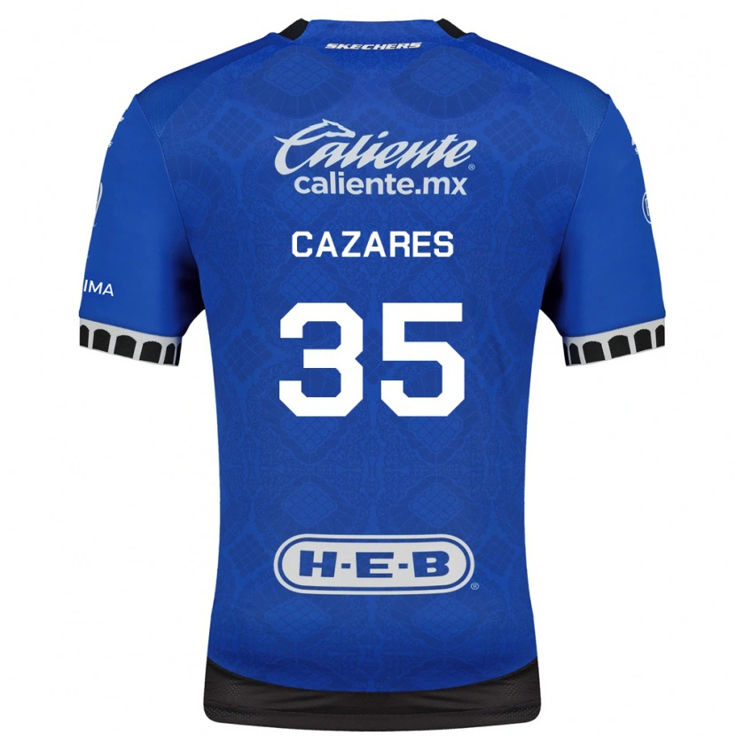 Danxen Herren Juan Cázares #35 Königsblau Weiß Schwarz Auswärtstrikot Trikot 2026/27 T-Shirt Österreich