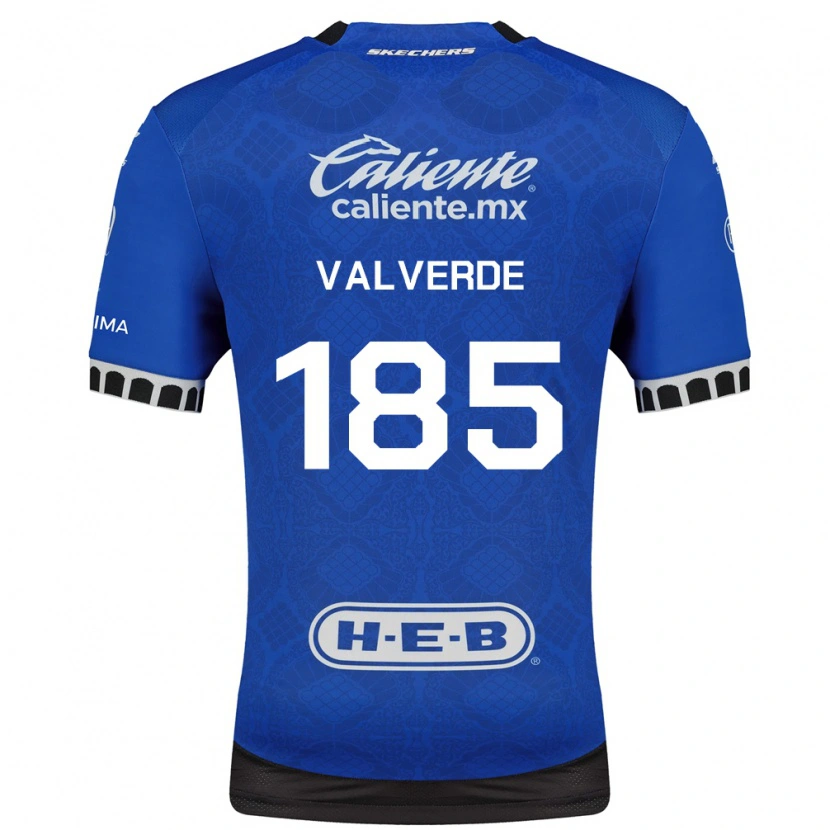 Danxen Herren Luis Valverde #185 Königsblau Weiß Schwarz Auswärtstrikot Trikot 2026/27 T-Shirt Österreich