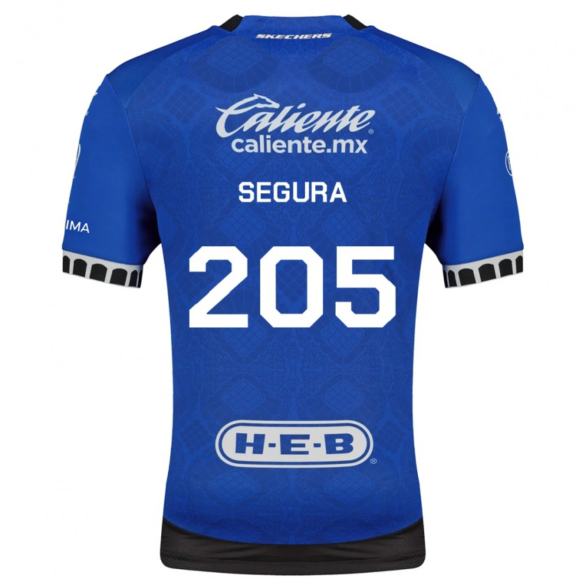 Danxen Herren Mathías Segura #205 Königsblau Weiß Schwarz Auswärtstrikot Trikot 2026/27 T-Shirt Österreich