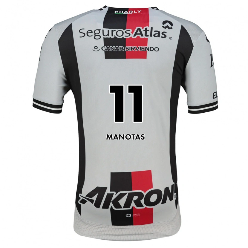 Danxen Herren Mauro Manotas #11 Weiß Rot Schwarz Auswärtstrikot Trikot 2026/27 T-Shirt Österreich