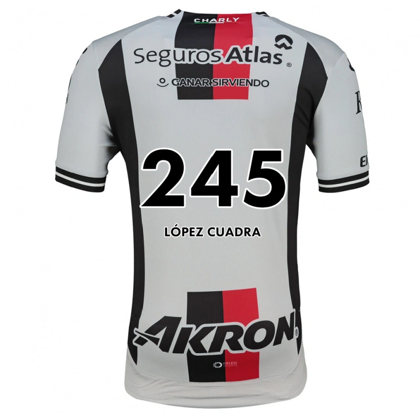 Danxen Herren Roberto López Cuadra #245 Weiß Rot Schwarz Auswärtstrikot Trikot 2026/27 T-Shirt Österreich