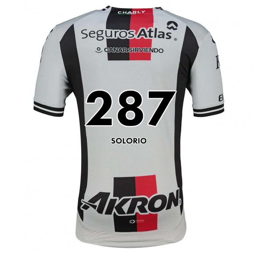 Danxen Herren Gael Solorio #287 Weiß Rot Schwarz Auswärtstrikot Trikot 2026/27 T-Shirt Österreich