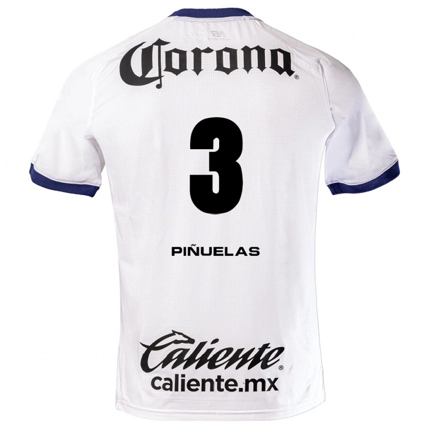 Danxen Herren Fernando Piñuelas #3 Weiß Blau Schwarz Auswärtstrikot Trikot 2026/27 T-Shirt Österreich
