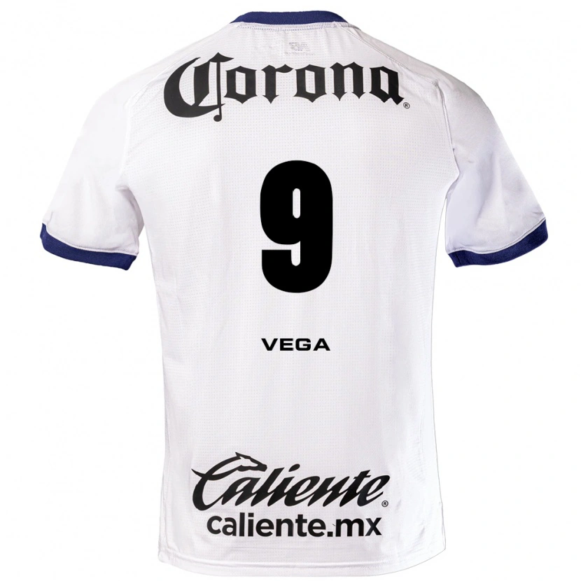 Danxen Herren Alexis Vega #9 Weiß Blau Schwarz Auswärtstrikot Trikot 2026/27 T-Shirt Österreich