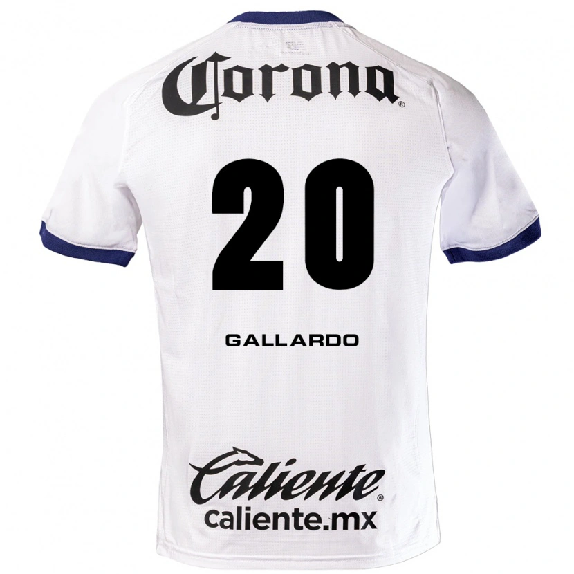 Danxen Herren Jesús Gallardo #20 Weiß Blau Schwarz Auswärtstrikot Trikot 2026/27 T-Shirt Österreich