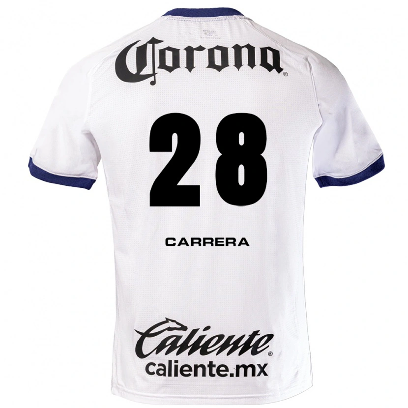 Danxen Herren Nico Carrera #28 Weiß Blau Schwarz Auswärtstrikot Trikot 2026/27 T-Shirt Österreich