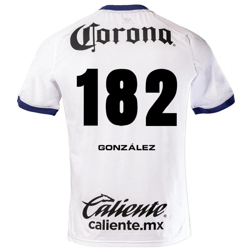 Danxen Herren Enrique González #182 Weiß Blau Schwarz Auswärtstrikot Trikot 2026/27 T-Shirt Österreich