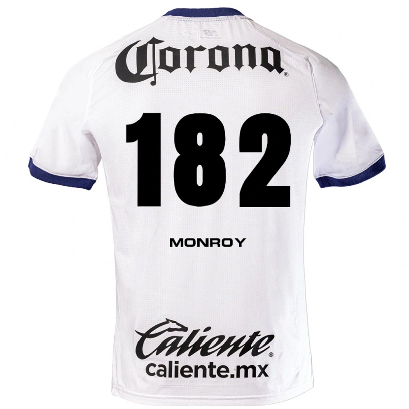 Danxen Herren Brayan Monroy #182 Weiß Blau Schwarz Auswärtstrikot Trikot 2026/27 T-Shirt Österreich
