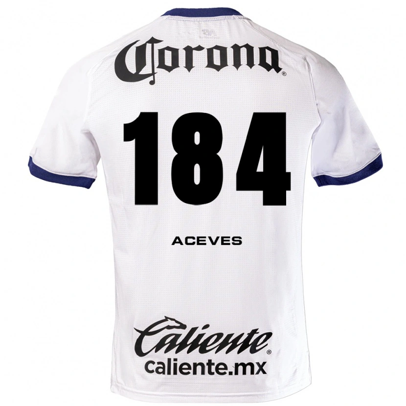 Danxen Herren Sebastián Aceves #184 Weiß Blau Schwarz Auswärtstrikot Trikot 2026/27 T-Shirt Österreich
