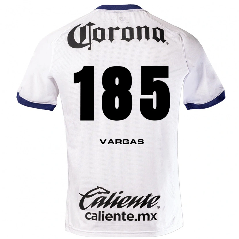 Danxen Herren Diego Vargas #185 Weiß Blau Schwarz Auswärtstrikot Trikot 2026/27 T-Shirt Österreich