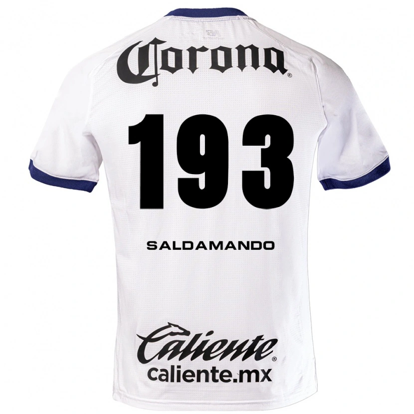 Danxen Herren José Saldamando #193 Weiß Blau Schwarz Auswärtstrikot Trikot 2026/27 T-Shirt Österreich