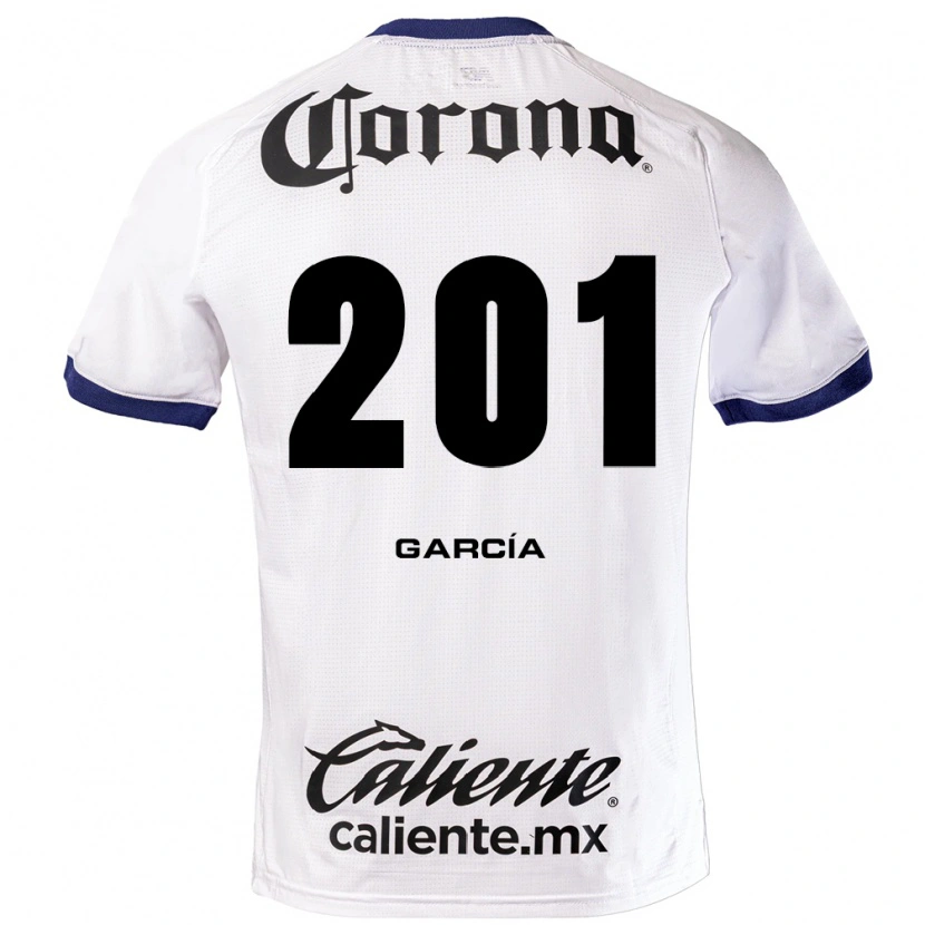 Danxen Herren Eros García #201 Weiß Blau Schwarz Auswärtstrikot Trikot 2026/27 T-Shirt Österreich