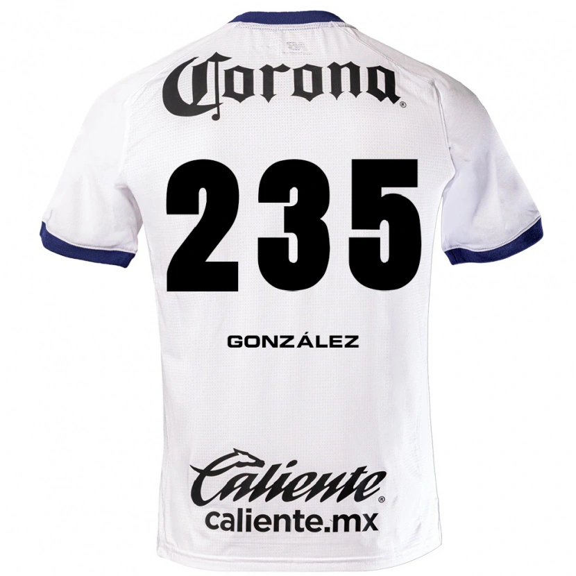 Danxen Herren Ian González #235 Weiß Blau Schwarz Auswärtstrikot Trikot 2026/27 T-Shirt Österreich