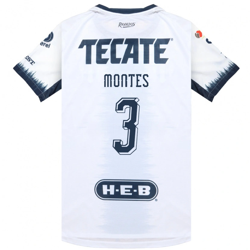 Danxen Herren Cesar Montes #3 Weiß Tintenblau Rot Auswärtstrikot Trikot 2026/27 T-Shirt Österreich
