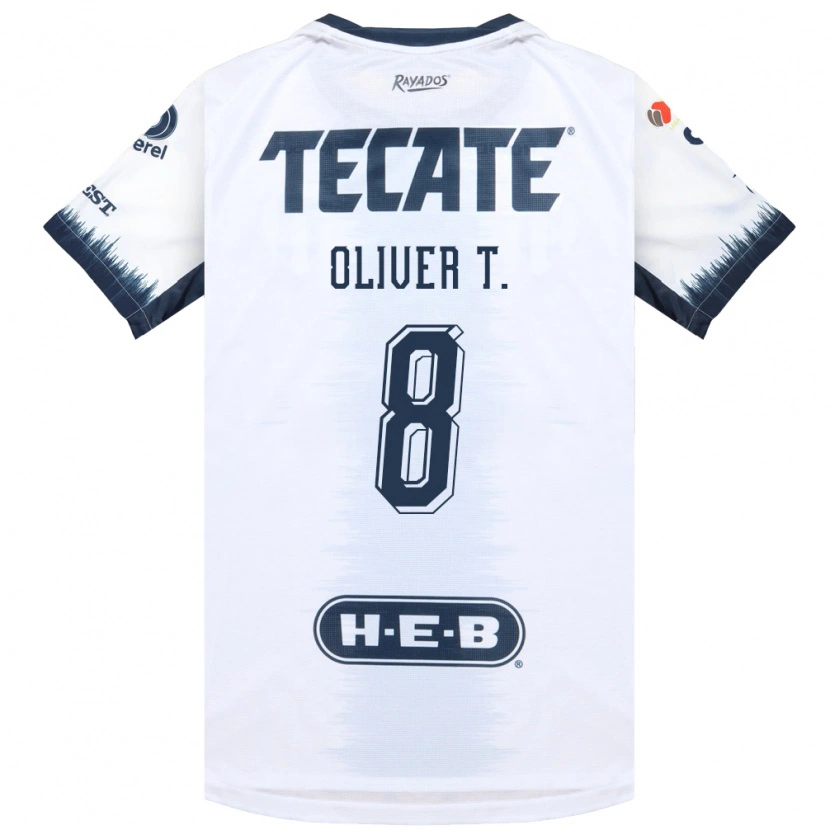 Danxen Herren Óliver Torres #8 Weiß Tintenblau Rot Auswärtstrikot Trikot 2026/27 T-Shirt Österreich