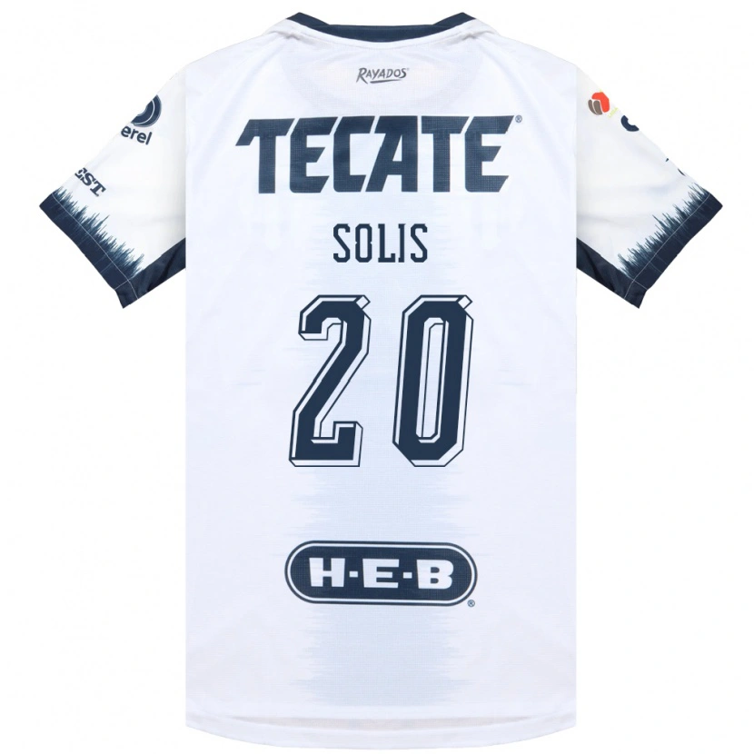 Danxen Herren Daniela Solis #20 Weiß Tintenblau Rot Auswärtstrikot Trikot 2026/27 T-Shirt Österreich