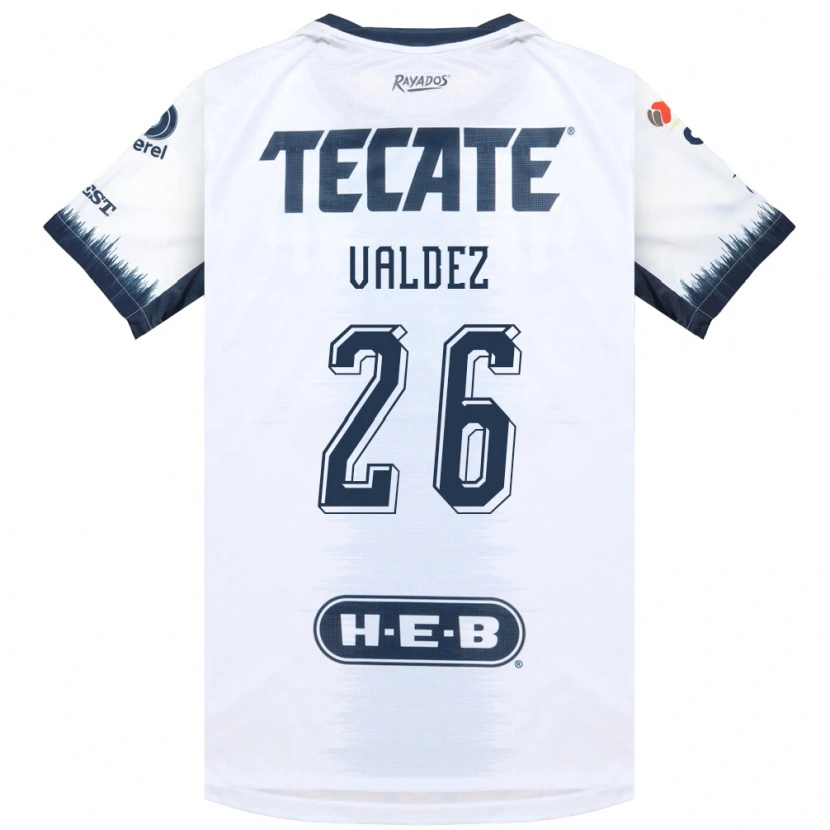 Danxen Herren Valeria Valdez #26 Weiß Tintenblau Rot Auswärtstrikot Trikot 2026/27 T-Shirt Österreich