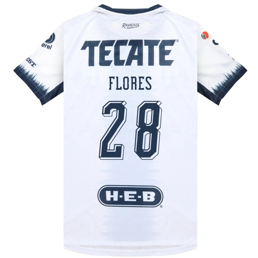 Danxen Herren Silvana Flores #28 Weiß Tintenblau Rot Auswärtstrikot Trikot 2026/27 T-Shirt Österreich