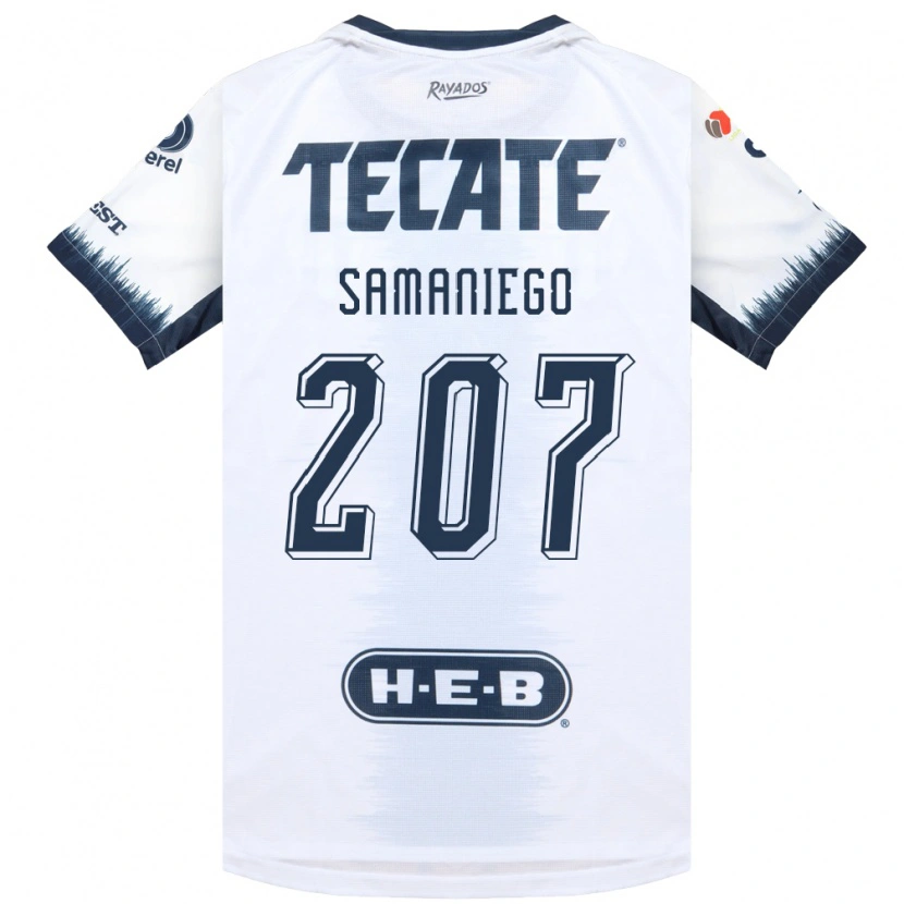 Danxen Herren Guillermo Samaniego #207 Weiß Tintenblau Rot Auswärtstrikot Trikot 2026/27 T-Shirt Österreich