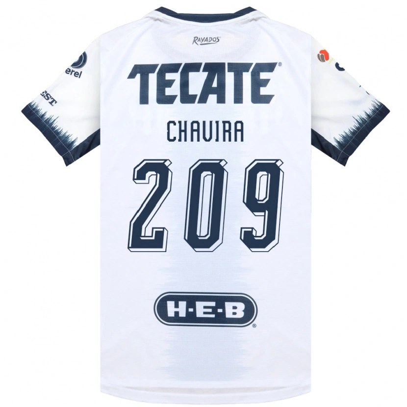 Danxen Herren Diego Chavira #209 Weiß Tintenblau Rot Auswärtstrikot Trikot 2026/27 T-Shirt Österreich