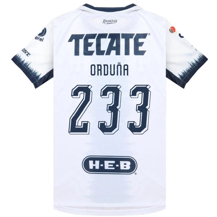 Danxen Herren Jonathan Orduña #233 Weiß Tintenblau Rot Auswärtstrikot Trikot 2026/27 T-Shirt Österreich