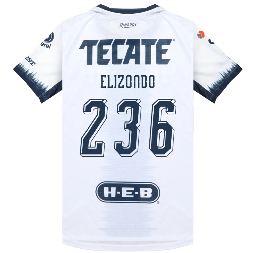 Danxen Herren Javier Elizondo #236 Weiß Tintenblau Rot Auswärtstrikot Trikot 2026/27 T-Shirt Österreich