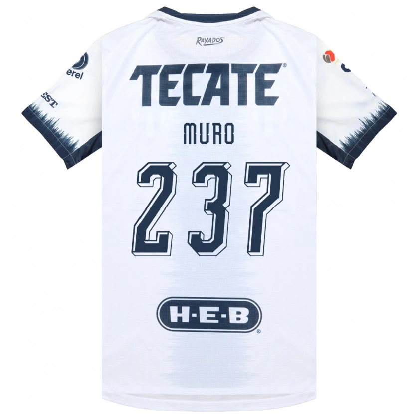 Danxen Herren José Muro #237 Weiß Tintenblau Rot Auswärtstrikot Trikot 2026/27 T-Shirt Österreich