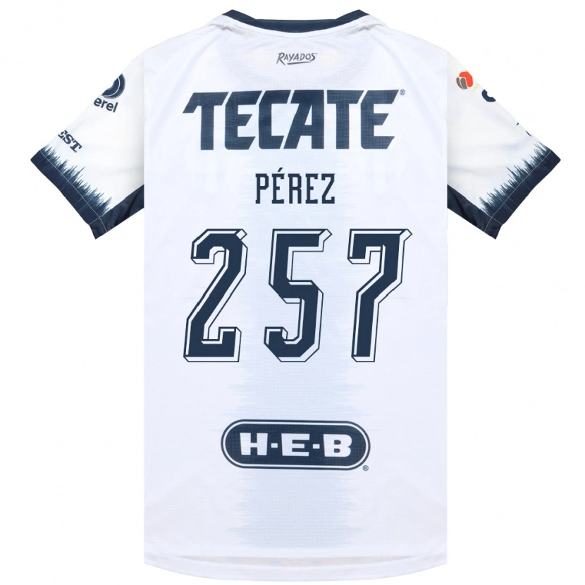 Danxen Herren Anthony Pérez #257 Weiß Tintenblau Rot Auswärtstrikot Trikot 2026/27 T-Shirt Österreich