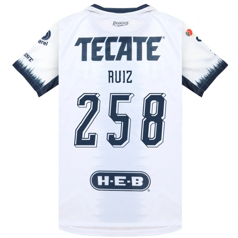Danxen Herren Diego Ruiz #258 Weiß Tintenblau Rot Auswärtstrikot Trikot 2026/27 T-Shirt Österreich